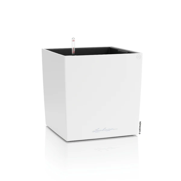 LECHUZA Cube Color — 30 #f2f2f2